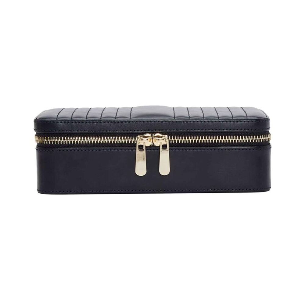 Wolf Handmade Maria Medium Zip Case, Navy